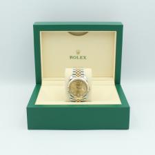 Gents Rolex Datejust 41 126333 18ct Yellow Gold Stainless Steel case with Gilt dial