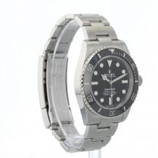 Gents Rolex Submariner Non Date 124060 Steel case with Black dial