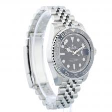 Gents Rolex GMT Master II 126710GRNR Stainless Steel case with Black dial