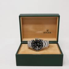 Gents Rolex GMT Master II 16710 Steel case with Black dial