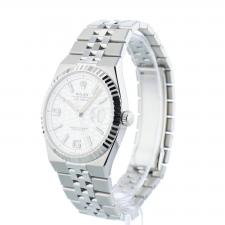 Gents Rolex Land Dweller 40 127334 Steel case with Honeycomb motif dial