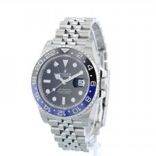 Gents Rolex GMT Master II 126710BLNR Stainless Steel case with Black dial