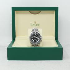 Gents Rolex GMT Master II 126710GRNR Steel case with Black dial