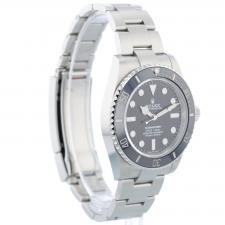 Gents Rolex Submariner Non Date 124060 Stainless Steel case with Black dial