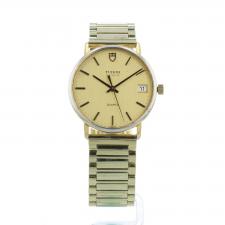 Gents Tudor Geneve 9804 Gold Plated Stainless Steel case with Gilt dial