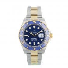 Gents Rolex Submariner Date 126613LB 18ct Yellow Gold   Stainless Steel case with Blue dial