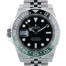 Gents Rolex GMT Master II 126720VTNR Steel case with Black dial