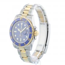 Gents Rolex Submariner Date 116613LB 18ct Yellow Gold Stainless Steel case with Blue dial