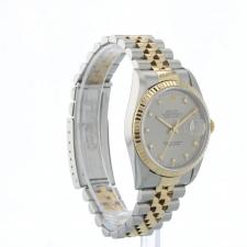 Gents Rolex DateJust 16233 18ct Yellow Gold   Stainless Steel case with Silver Jubilee and Diamond dial