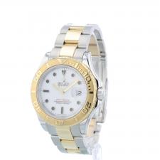 Gents Rolex Yacht-Master 16623 18ct Yellow Gold   Stainless Steel case with White dial
