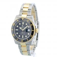 Gents Rolex Submariner Date 116613LN 18ct Yellow Gold   Stainless Steel case with Black dial