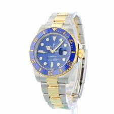 Gents Rolex Submariner Date 126613LB 18ct Yellow Gold   Stainless Steel case with Blue dial