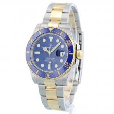 Gents Rolex Submariner Date 126613LB 18ct Yellow Gold   Stainless Steel case with Blue dial