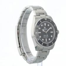 Gents Rolex Submariner Non Date 114060 Steel case with Black dial