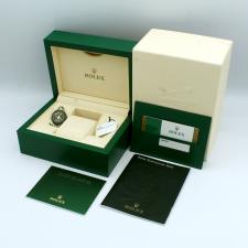Gents Rolex Submariner Date 116610LV Stainless Steel case with Green dial