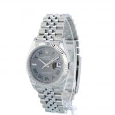 Gents Rolex DateJust 36 126234 Stainless Steel case with Wimbledon dial