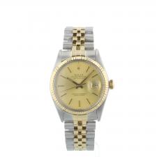 Gents Rolex Datejust 16013 18ct Yellow Gold   Stainless Steel case with Gilt dial