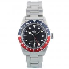 Gents Tudor Black Bay GMT 79830RB Steel case with Black dial