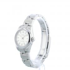 Ladies Rolex Oyster Perpetual 176200 Steel case with Silver dial