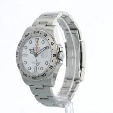 Gents Rolex Explorer II 216570 Steel case with White dial