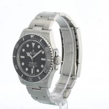 Gents Rolex Submariner Non Date 124060 Steel case with Black dial