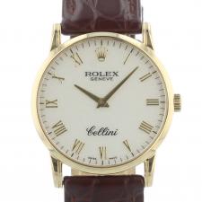 Gents Rolex Cellini 5116 18 CT case with Jubilee dial