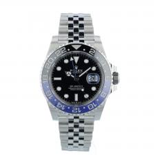 Gents Rolex GMT Master II 126710BLNR Stainless Steel case with Black dial