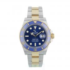 Gents Rolex Submariner Date 126613LB 18ct Yellow Gold   Stainless Steel case with Blue dial