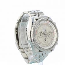 Gents Breitling Bentley A44362 Steel case with Silver dial