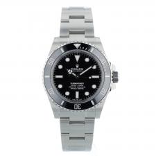 Gents Rolex Submariner Non Date 124060 Stainless Steel case with Black dial
