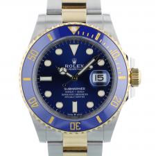 Gents Rolex Submariner Date 126613LB 18ct Yellow Gold   Stainless Steel case with Blue dial