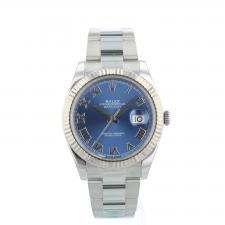Gents Rolex Datejust 41 126334 Steel case with Blue dial