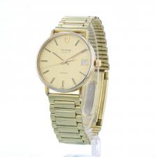Gents Tudor Geneve 9804 Gold Plated Stainless Steel case with Gilt dial