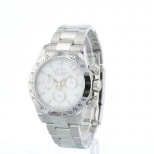 Gents Rolex Daytona 116520 Steel case with White dial