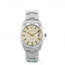Gents Rolex Precision 6694 Steel case with Silver dial