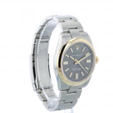 Gents Rolex Oyster Perpetual 41 134303 18ct Yellow Gold Stainless Steel case with Slate dial