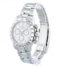 Gents Rolex Daytona 116520 Stainless Steel case with White dial