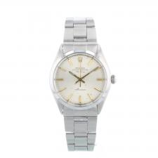 Gents Rolex Air King 1002 Steel case with Silver dial