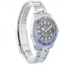Gents Rolex GMT Master II 126710BLNR Stainless Steel case with Black dial