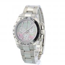 Gents Rolex Daytona 116509 18ct White Gold case with MOP Diamond dial