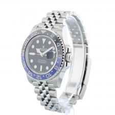 Gents Rolex GMT Master II 126710BLNR Stainless Steel case with Black dial