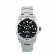 Gents Rolex Air King 126900  case with Black dial