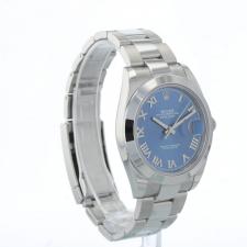 Gents Rolex Datejust 41 126300 Steel case with Blue dial