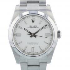 Gents Rolex Oyster Perpetual 36 116000 Stainless Steel case with White dial