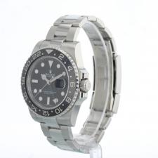 Gents Rolex GMT II 116710LN Steel case with Black dial
