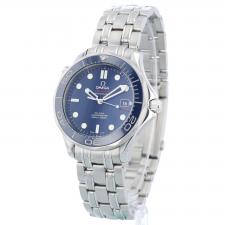 Gents Omega Seamaster 21230412003001 Steel case with Blue dial