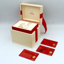 Ladies Omega Constellation 123.20.24.60.55.004 18ct Yellow Gold   Stainless Steel case with MOP Diamond dial