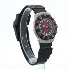 Ladies Tag Heuer Professional WA1217 Steel case with Black dial