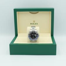 Gents Rolex GMT Master II 126710BLNR  case with Black dial