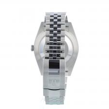 Gents Rolex Datejust 41 126300 Steel case with Mint Green dial